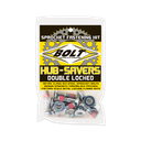 Kit tornillos y tuercas corona (6 unidades)