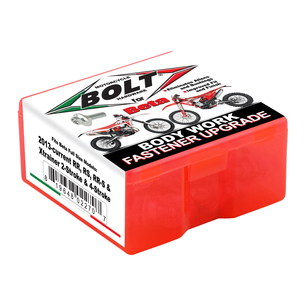 PLASTIC FASTENER KIT BETA 125-300RR/RX 13-26, 350-500RR/RX 13-26