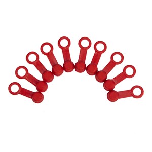 Brake &amp; Clutch Bleed Valve Rubber Caps - X10 Pack