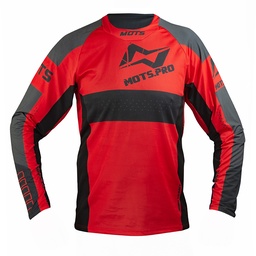 [MT2117MR] STEP7 Jersey (Red, M)