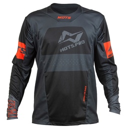 [MT2611LN] STEP7 Junior Jersey (Black, L (10 years))