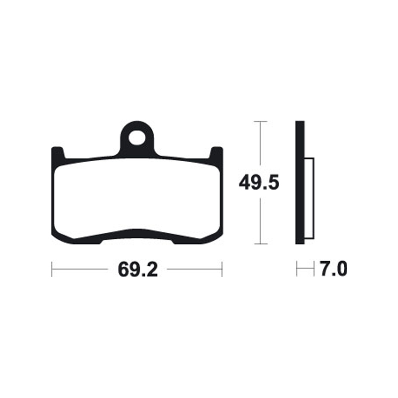 Pastillas de Freno Kawa ZX-9R (02-12)