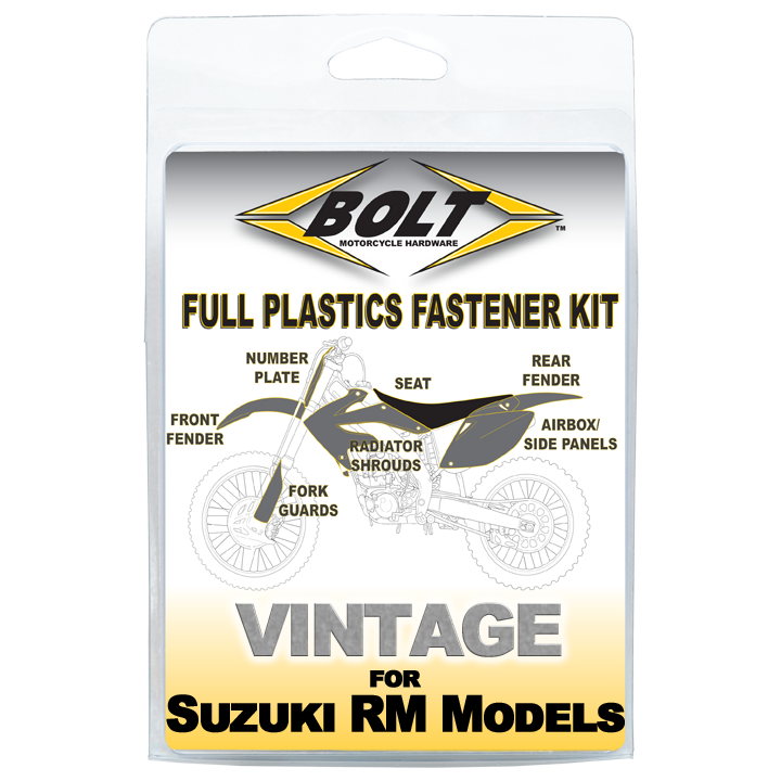 Plastic Fastening Kit SUZUKI RM125/250 (96-00)