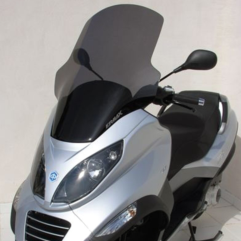 Scooter screen HP for 125/250/300/400 MP3 2007/2012 Smoked