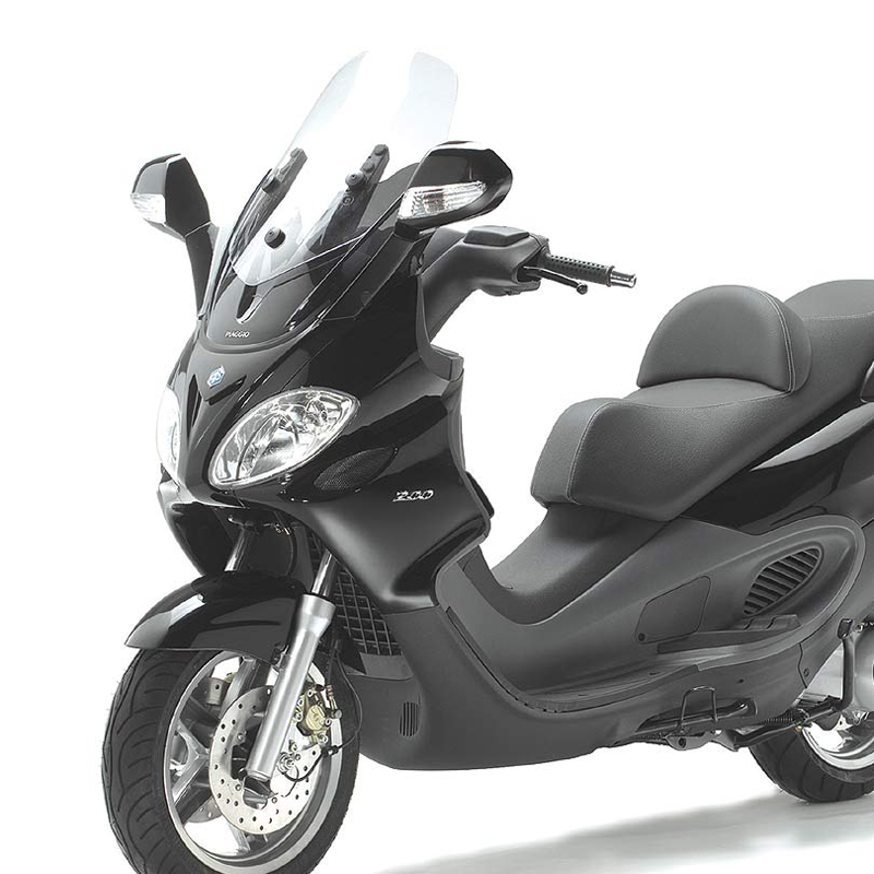 SPORT screen for X9 125/250 (EXCEPT EVOLUTION) 2001/2012 Light black