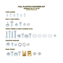 [BT-YAM-180065] Kit Sujeción Plásticos  YAMAHA YZ65 18-25